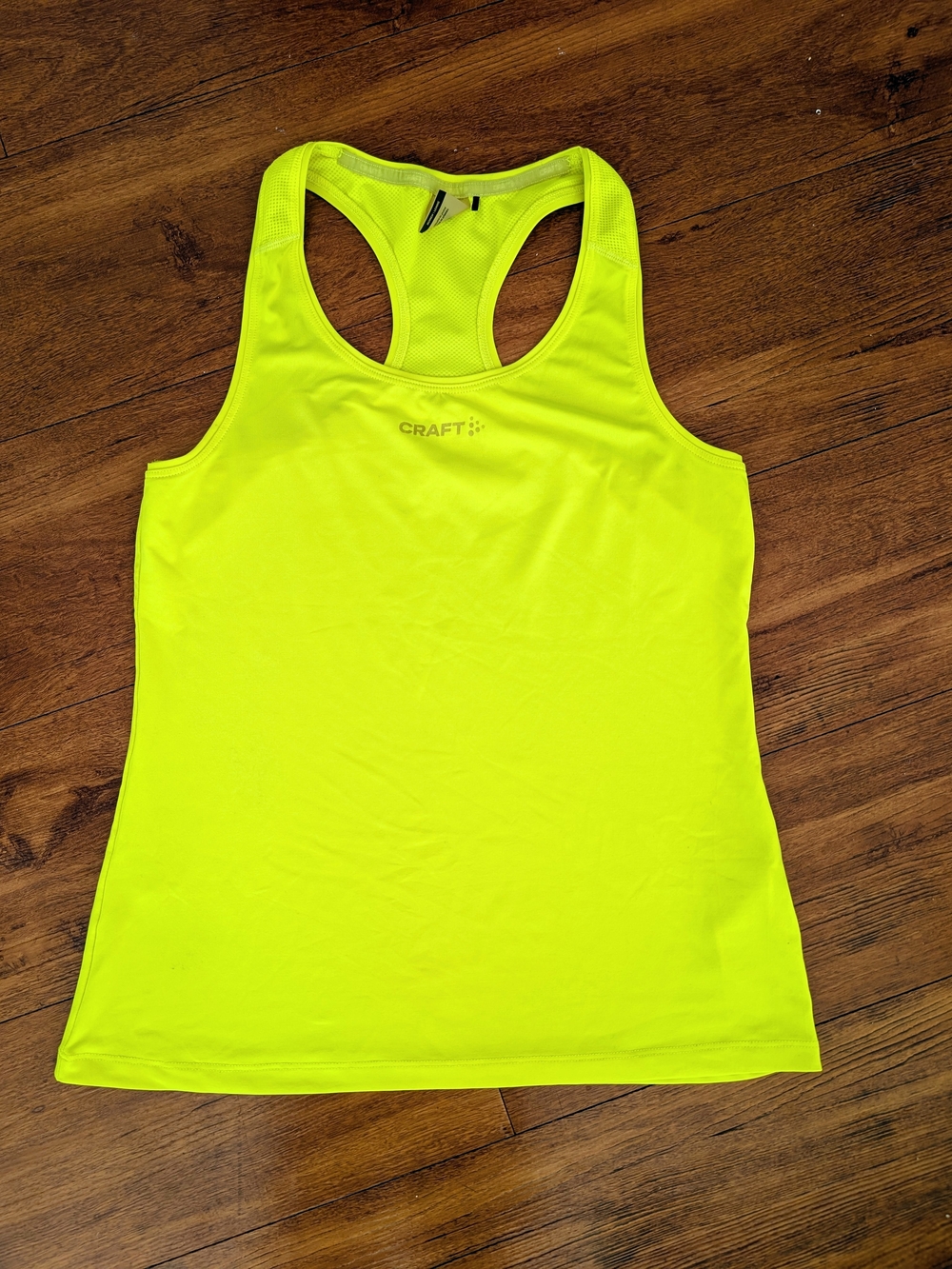 Craft Women's Neon Racerback Tank Never Worn
